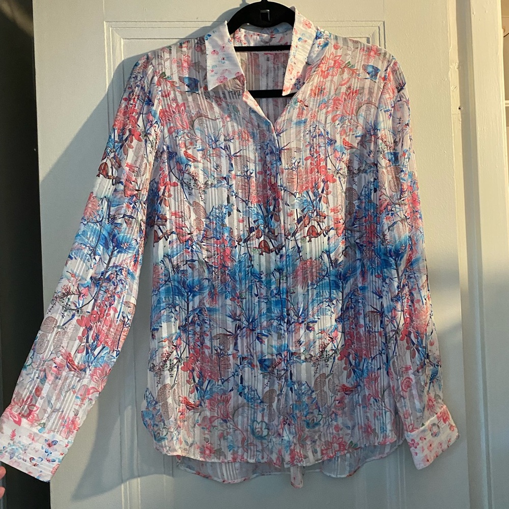 Tahari Multicolor Blouse